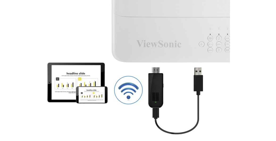 nguồn điện Máy chiếu ViewSonic PX701HD